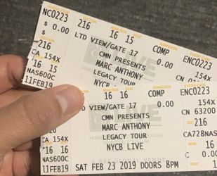 Marc Anthony Live At Nassau Coliseum tonight 8 PM