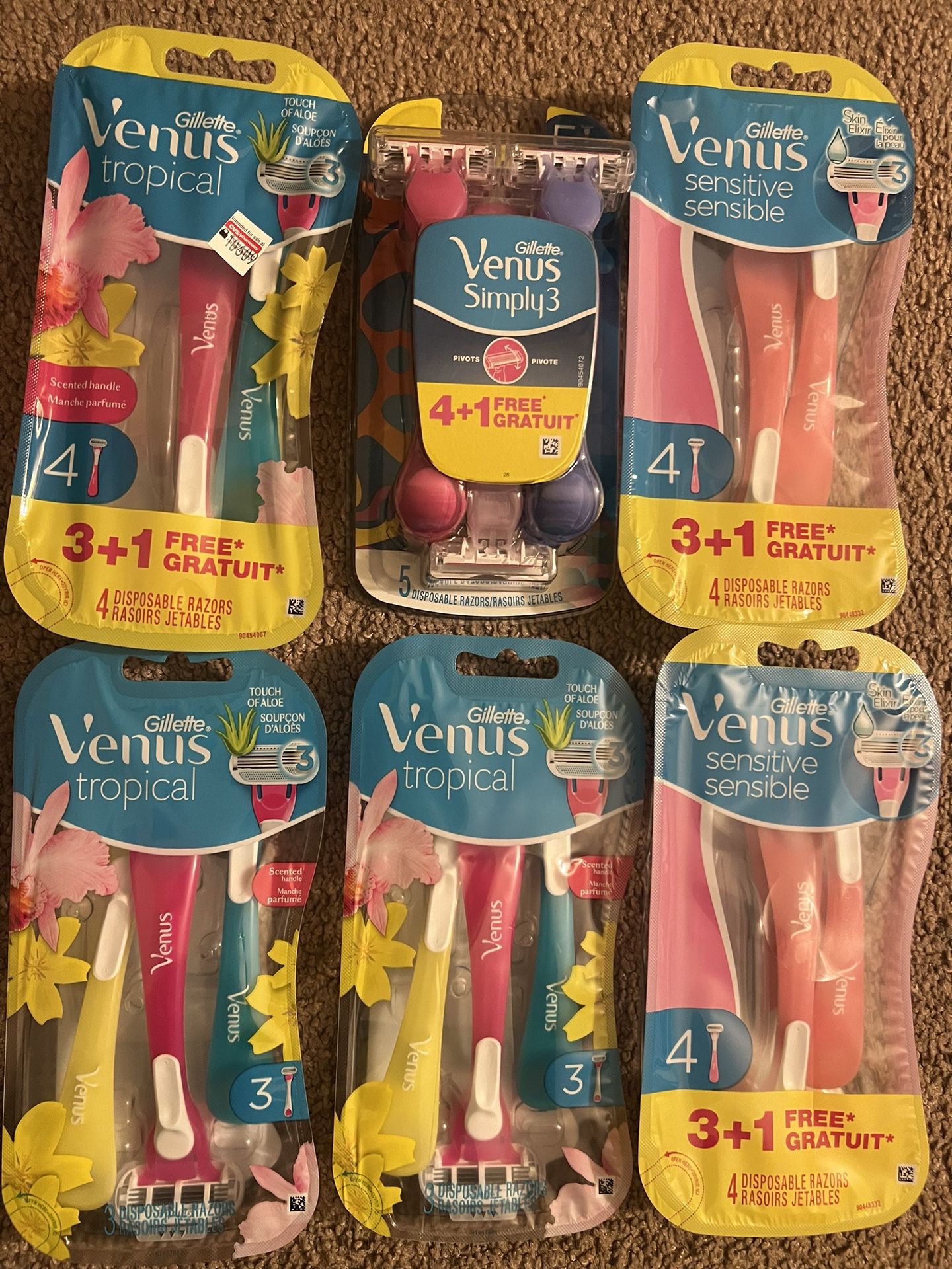 Venus Razors $4 Each