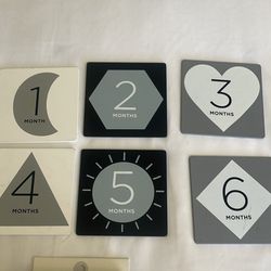 Baby Milestone Cards 