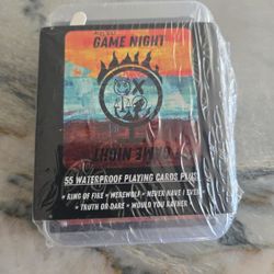 Game Night Adult Playing Cards 