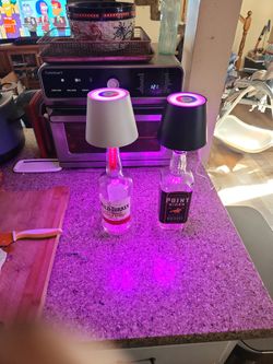 L.E.D. RGBW Corked BOTTLES