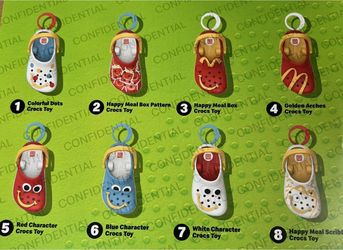 McDonald’s Crocs Toys
