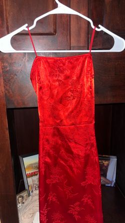 Small red dress