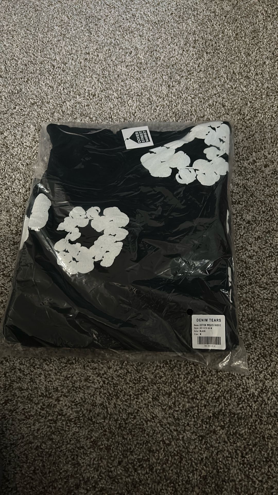 Black Denim Tears Hoodie
