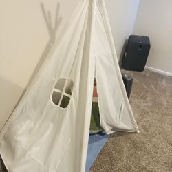 Children Play Tent Indoor Outdoor (White)