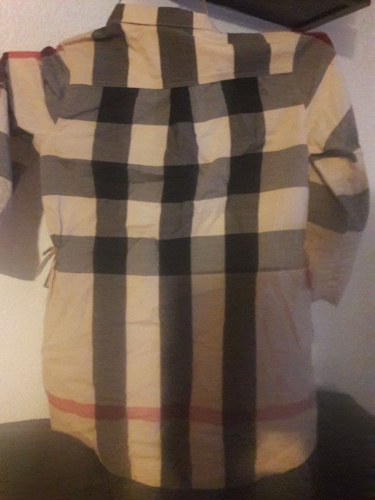 Burberry Orijinal Puede Ser Vestido O BLUSON TALLA 2 2 AÑITO