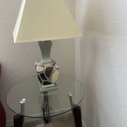 Lamp And Side Table