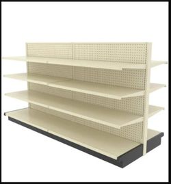 4 feet Wall gondola shelving