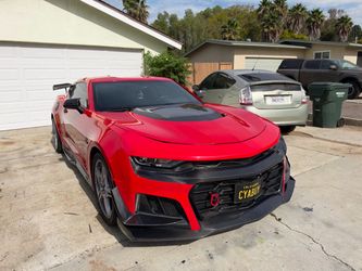 Chevrolet Camaro SS Red Coupe