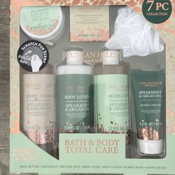 7 piece bath set