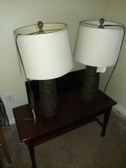 Night Lamps $15.00 Each They Look New