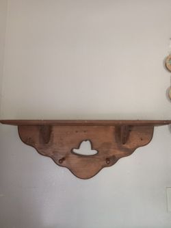 Cowboy Wall Shelf