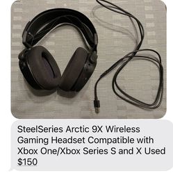 Wireless Gaming headset $150