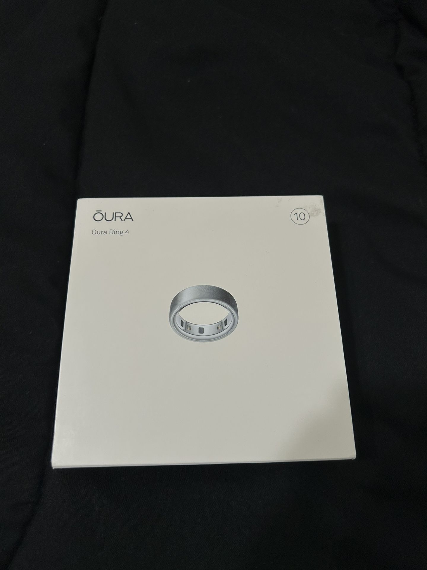 Oura Ring 4 ( Brushed Silver Size 10 )