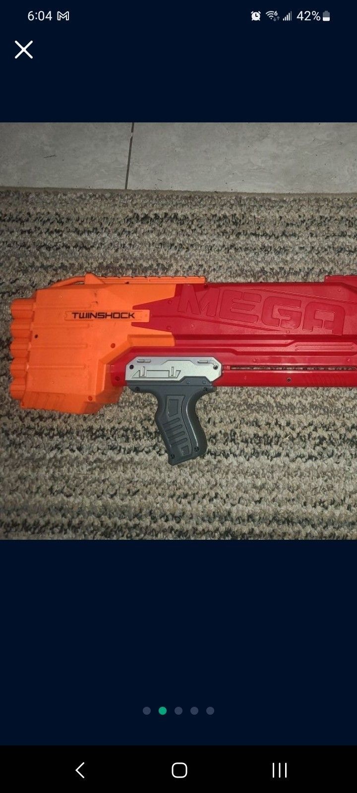 NERF N-Strike Mega TwinShock