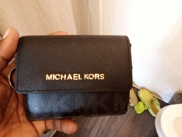 Black MK Wallet