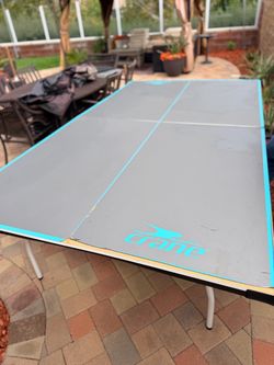 Ping pong table