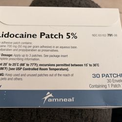 Lidocaine Patch 5%