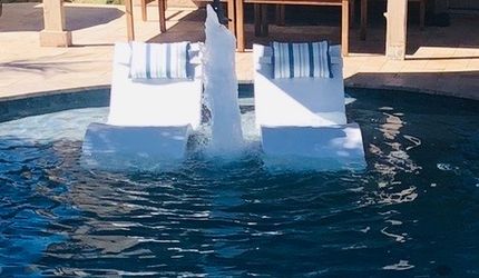 Ledge Loungers/In-pool use - set of two.
