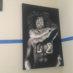 Large Indian Finger Painting 1/1