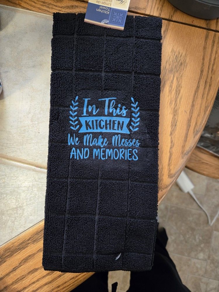 Personalized Dish Towels