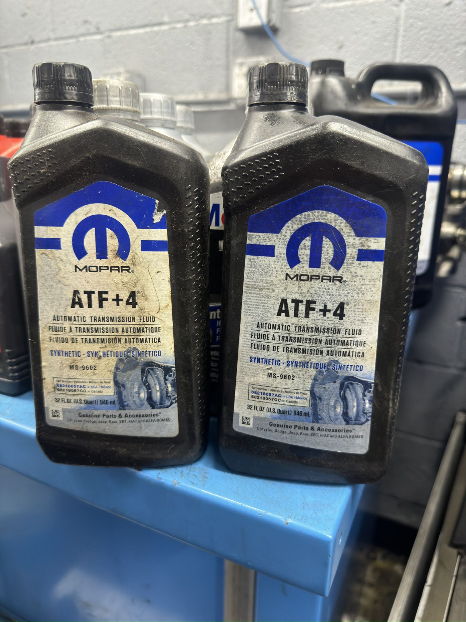 Mopar ATF +4 Fluid 