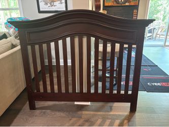 Cherry wood full size bed