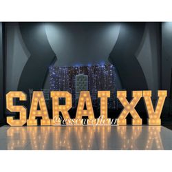 Marquee Letters And Numbers 