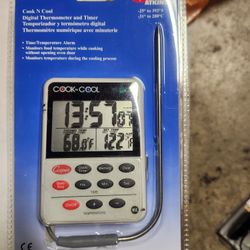 Digital Thermometer With Probe