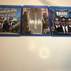 Men in Black 1-2-3 ALL DISCS & MANUALS LOT