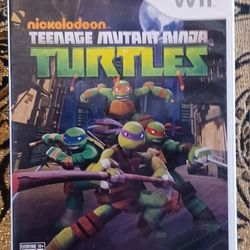 Teenage Age Mutant Ninja Turtles Nintendo Wii Video Game 