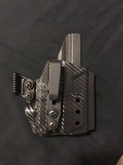 Right handed carbon fiber holster
