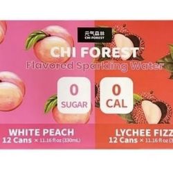 Chi Forest Mineral water Lychee And White Peach 