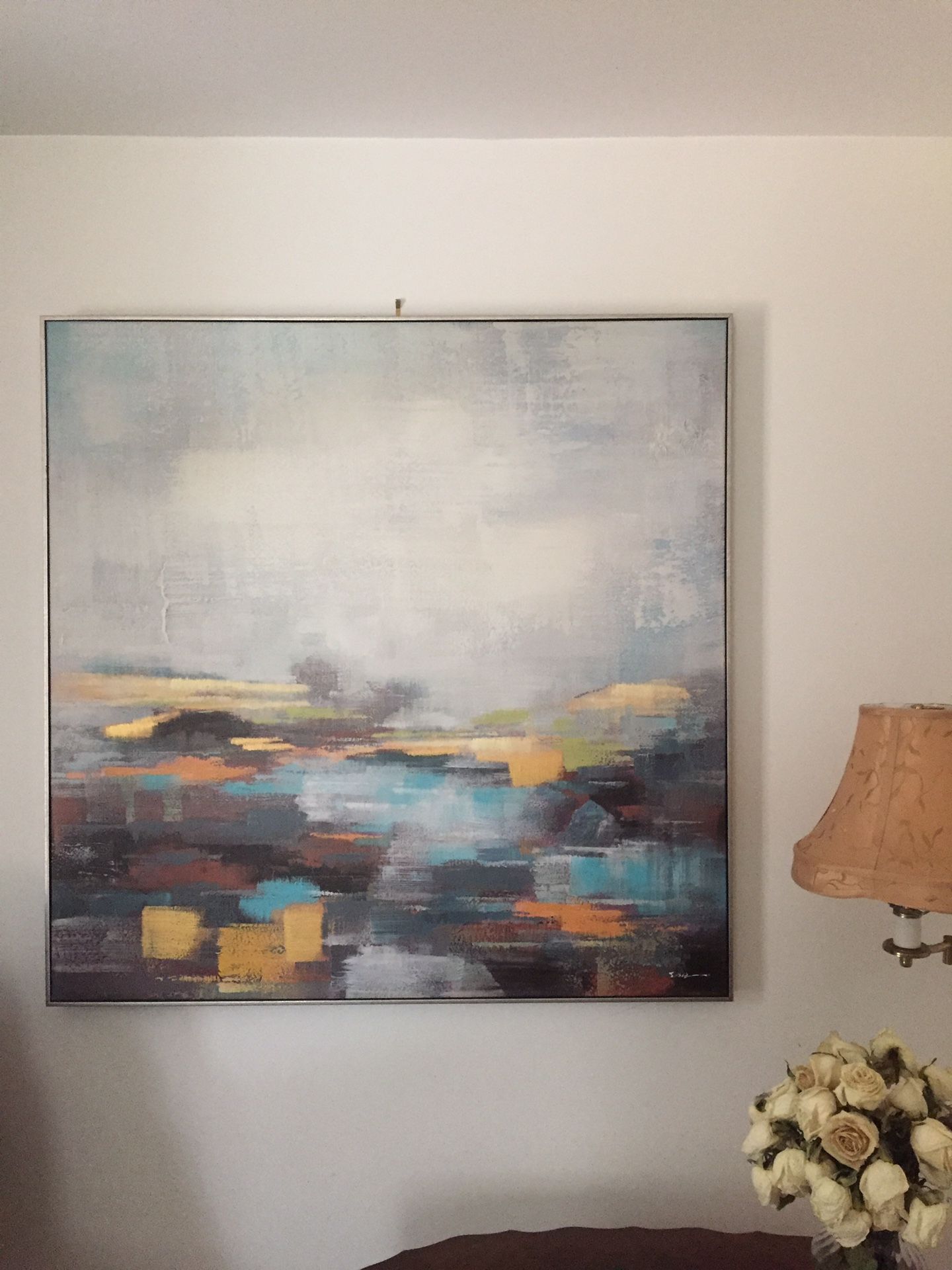 Big wall declaration painting