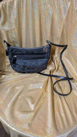 Coach Signature C Black Crossbody