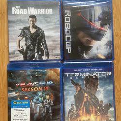 Sci-Five Blu ray Lot Sci-Fi Blu ray Brand New & Sealed Movie Lot