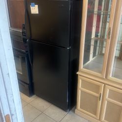 Black Refrigerator 