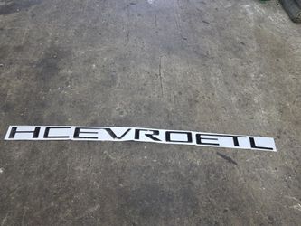 Chevrolet rear door identification logo badge $15