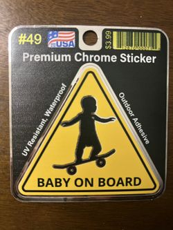 Premium Chrome Sticker