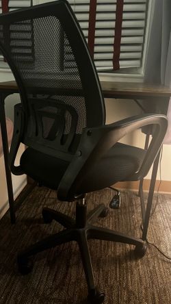 Office desk (32inch) + ergonomic desk chair