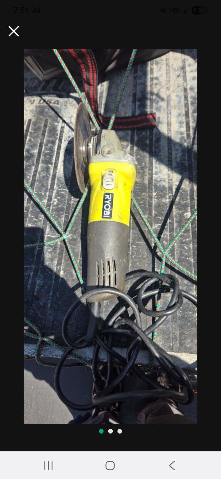 Ryobi Angle Grinder