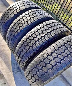 275/70/18 Goodyear Selling a set of 4 tires in excellent condition 🫡