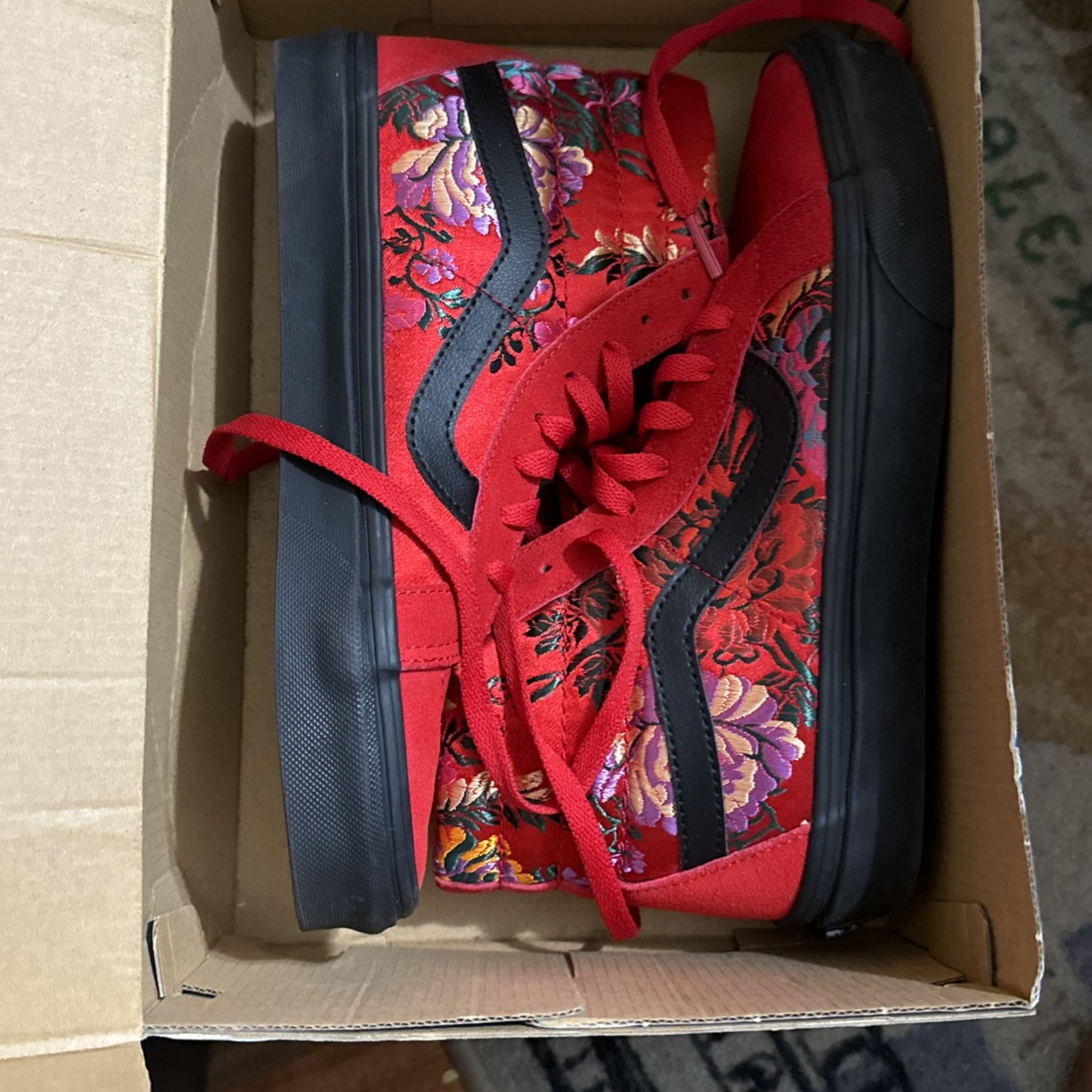 Custom Vans Women's Size