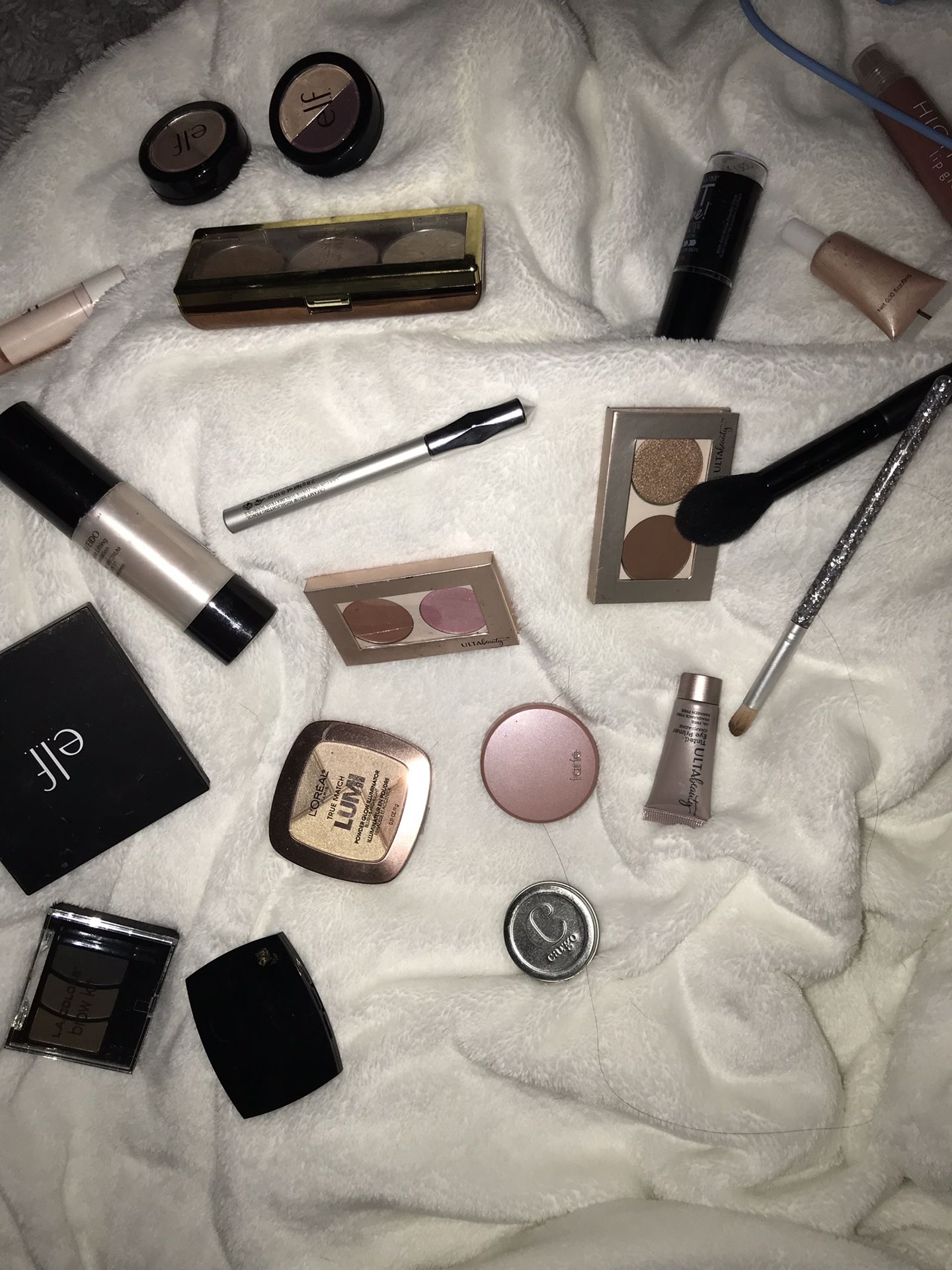 Lots of random makeup products