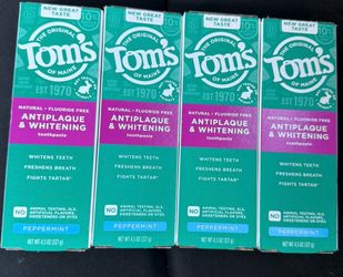 Tom’s  Maine toothpaste