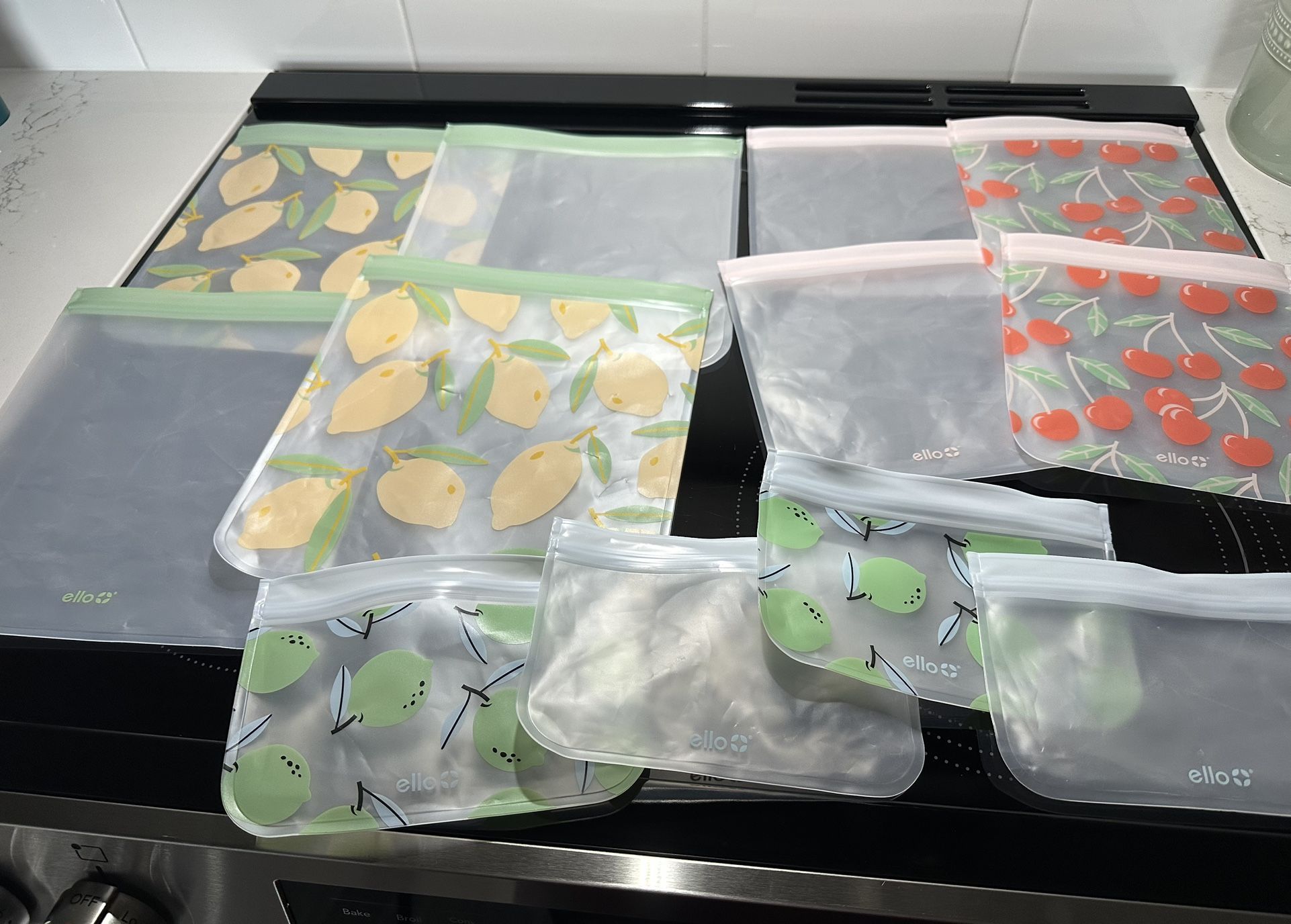 Ello Assorted Reusable Storage Bags