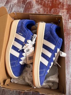 Adidas Campus 00s Blue Suede Sneakers