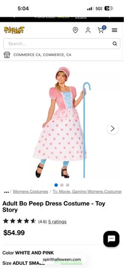 Bo peep costume NEW