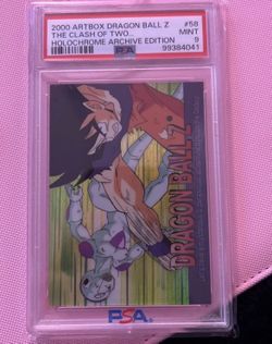 Dragon ball z holochrome edition psa 9