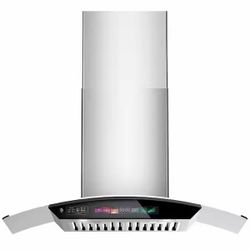 36 in. 900 CFM Smart Wall Mount Range Hood in Stainless Steel With Remote Control Ducted/Ductless Convertible $250 